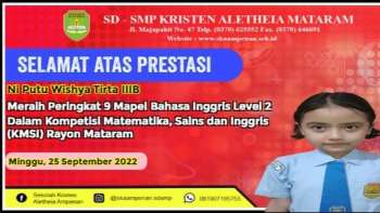 Lomba Kompetisi Matematika,Sains dan Bahasa Inggris (KMSI) Rayon Mataram