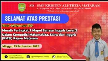 Lomba Kompetisi Matematika,Sains dan Bahasa Inggris (KMSI) Rayon Mataram