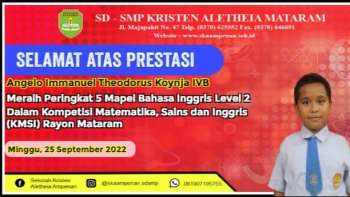 Lomba Kompetisi Matematika,Sains dan Bahasa Inggris (KMSI) Rayon Mataram