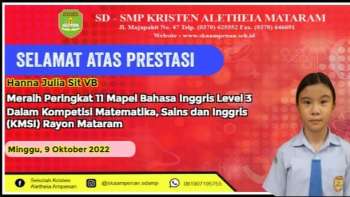 Kompetisi Matematika, Sains dan Inggris  (KMSI) Rayon Mataram