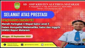 Kompetisi Matematika, Sains dan Inggris  (KMSI) Rayon Mataram