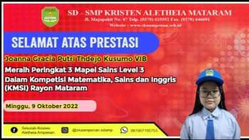 Kompetisi Matematika, Sains dan Inggris  (KMSI) Rayon Mataram