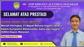 Kompetisi Matematika, Sains dan Inggris  (KMSI) Rayon Mataram