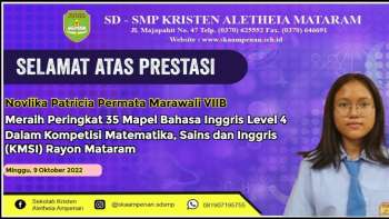 Kompetisi Matematika, Sains dan Inggris  (KMSI) Rayon Mataram