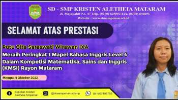 Kompetisi Matematika, Sains dan Inggris  (KMSI) Rayon Mataram