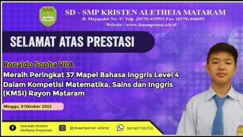 Kompetisi Matematika, Sains dan Inggris  (KMSI) Rayon Mataram