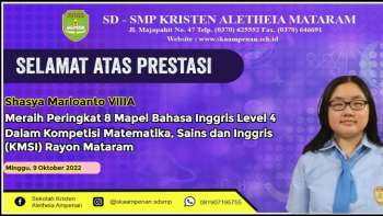 Kompetisi Matematika, Sains dan Inggris  (KMSI) Rayon Mataram