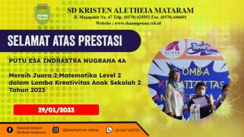 Lomba Kreativitas Anak Sekolah 2 Tahun 2023