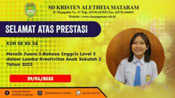 Lomba Kreativitas Anak Sekolah 2 Tahun 2023