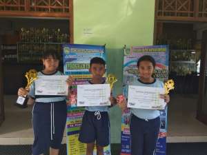 Lomba ranking 1 kategori kls 4-6 tingkat Sekolah.