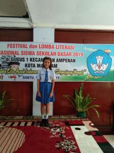 Festival dan Lomba Literasi Nasional Siswa Sekolah Dasar di Gugus Kecamatan Ampenan Kota Mataram